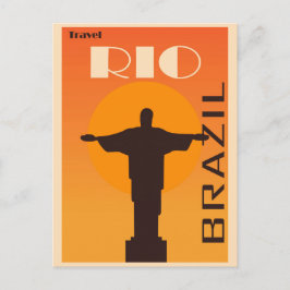 Vintage Brasilien Rio de Janeiro Travel Vykort