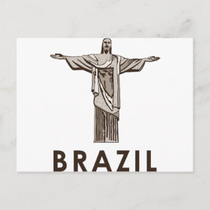 Vintage Brasilien Vykort
