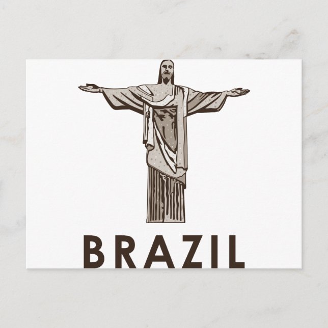 Vintage Brasilien Vykort (Framsida)