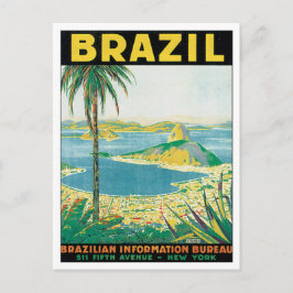 Vintage Brasilien Vykort
