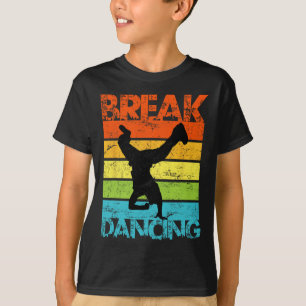 Vintage Breakdans B-boy Break Dance Urban Dance T Shirt