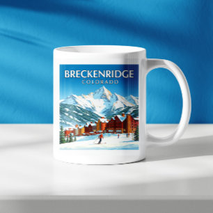 Vintage Breckenridge Colorado Kaffemugg
