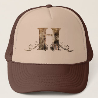 Vintage Brev H - Hat Truckerkeps