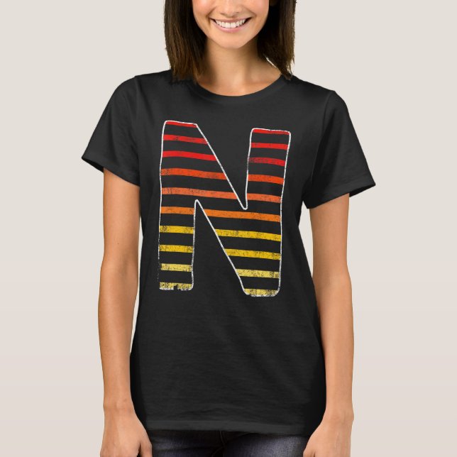 VINTAGE BREV N T SHIRT (Framsida)