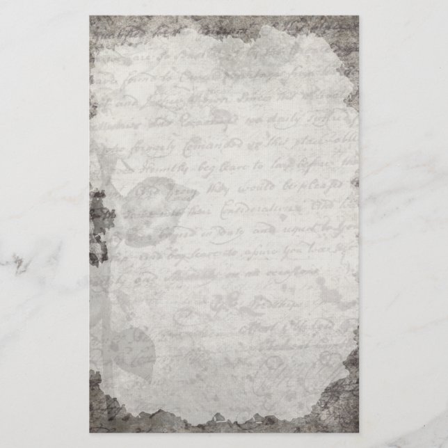 Vintage Brev Stationery Brevpapper (Framsida)