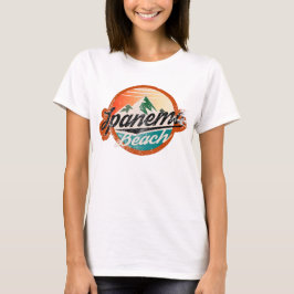 Vintage-bricka i Ipanema Beach T Shirt