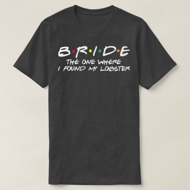 Vintage Bridal Shower Bachelorette Party Future Wi T Shirt (Design framsida)