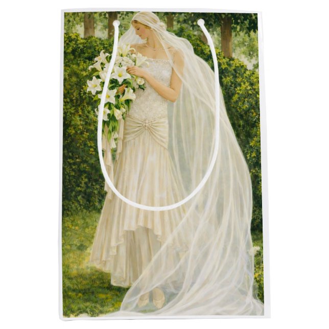 Vintage bride Gift Bag (Framsidan)