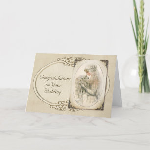Vintage Bride Kort
