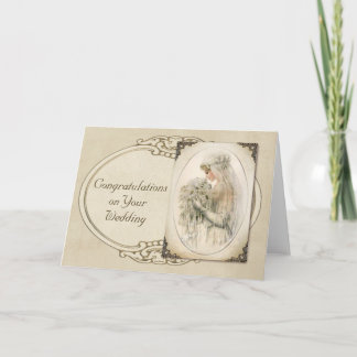 Vintage Bride Kort