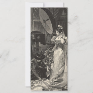 Vintage Bride, Möhippa Porträtt med fotograf