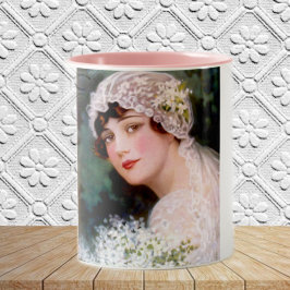 Vintage Bride Två-Tonad Mugg