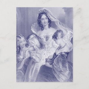 Vintage Bride Vykort