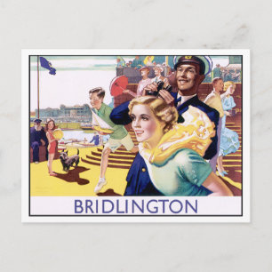 Vintage Bridlington Vykort