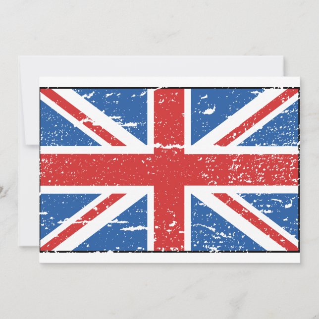 Vintage British Flagga (Framsida)