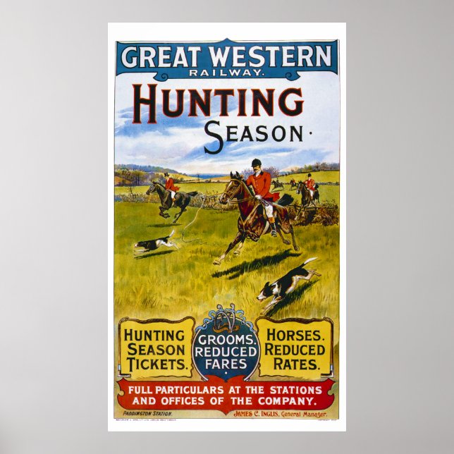 Vintage British Railway Poster (Framsidan)