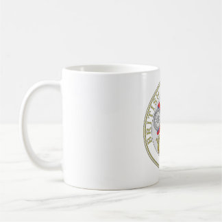 Vintage British Railways lejonrundel Kaffemugg