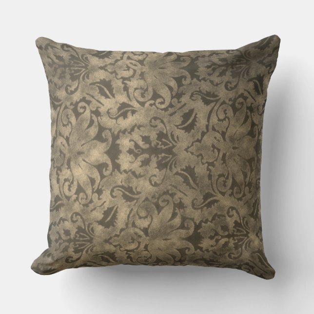Vintage Brocade Dekorativ kudde (Framsida)