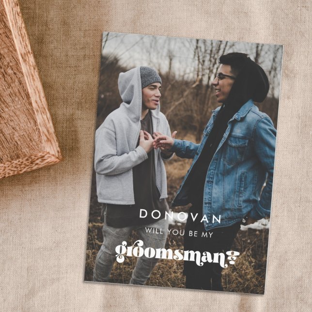 Vintage Bröllesdräng foto Inbjudningar (Skapare uppladdad)