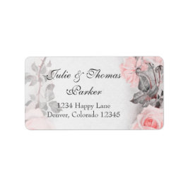 Vintage Bröllop Adressetiketterna Ro Adressetikett
