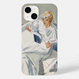 Vintage bröllop, Mid Century Modern Art Deco brud