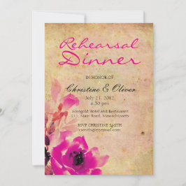 Vintage Bröllop-minneskort Inbjudningar