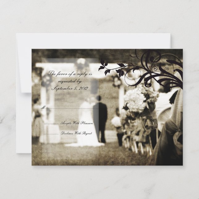 Vintage bröllop OSA (Framsida)