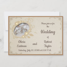 Vintage bröllop ringar