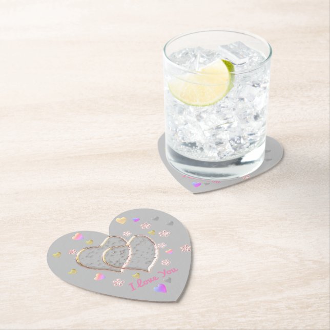 Vintage bröllop underlägg papper (Insitu)