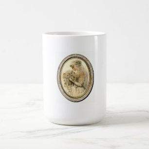 Vintage bröllop Victorian Bride Mugg
