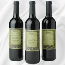 Vintage bröllop, Victorian Grape Vine Löv