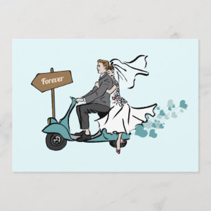 Vintage bröllopinbjudan 1950 inbjudningar