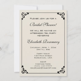 Vintage bröllopsfest Vintage gul blomma Blommig Inbjudningar