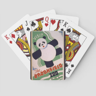 "Vintage Brookfield Zoo WPA art" Casinokort