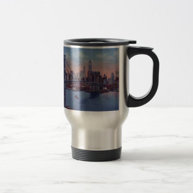 Vintage Brooklyn Bridge Resemugg (Höger)