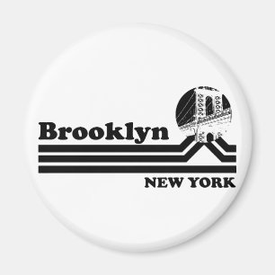 Vintage Brooklyn New York Magnet