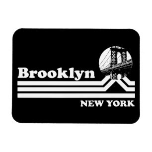 Vintage Brooklyn New York Magnet