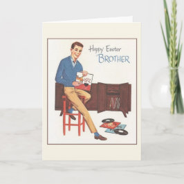 Vintage Brother Påsk-kort Helgkort