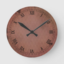Vintage Brown Clock | Elegant Antique-Stil