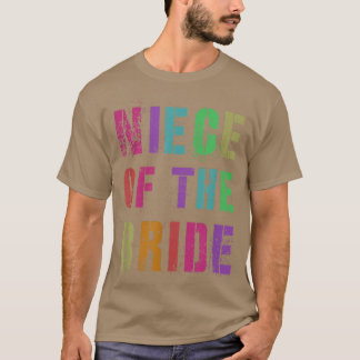 Vintage BRUDENS NIESA Bröllopsfest Släkting Familj T Shirt