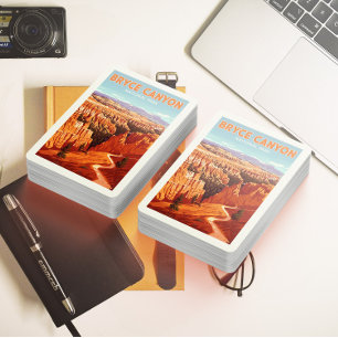 Vintage Bryce Canyon nationalpark Casinokort