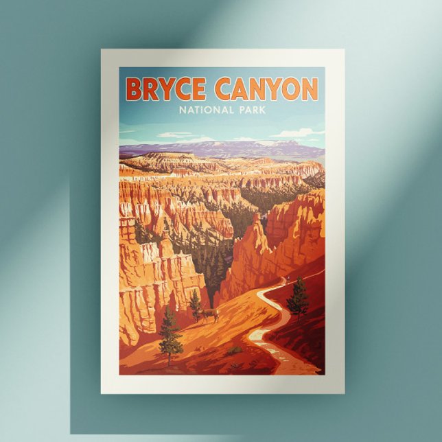 Vintage Bryce Canyon nationalpark Vykort (Skapare uppladdad)