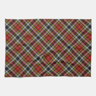 Vintage Buchanan gammal klännad Highland-tartan Kökshandduk