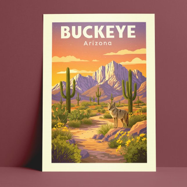 Vintage Buckeye Arizona Vykort (Skapare uppladdad)