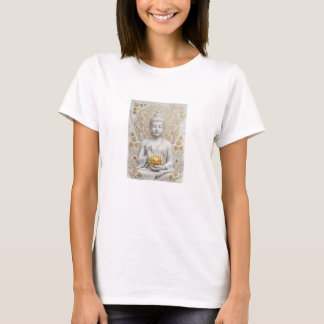 Vintage Buddha Art Kvinnors T-Shirt | Fredlig Zen