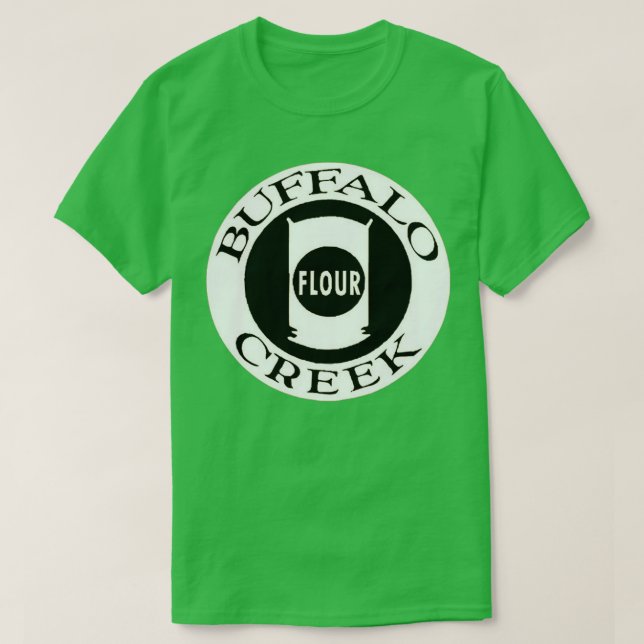 Vintage Buffalo Bäck Railroad T Shirt (Design framsida)