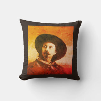 Vintage Buffalo Bill Throw Cushion Kudde