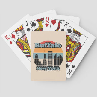 Vintage Buffalo New York Casinokort