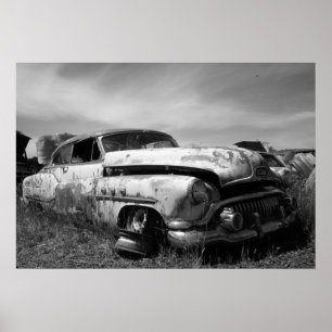 Vintage Buick Car Postage Poster