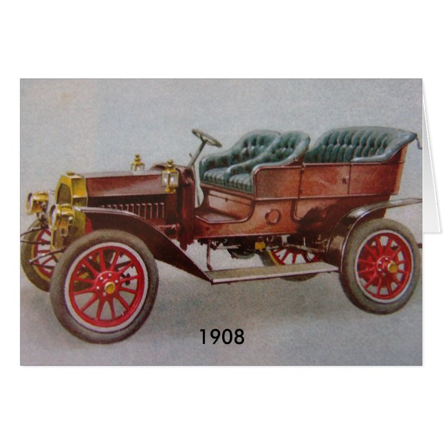 Vintage Buick OBS Kort (Framsidan Horizontal)